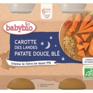 Babybio Carotte des Landes Patate Douce Blé 6mois+