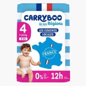 Carryboo Couches Écologiques Taille 4 (7-18kg) 44 unités