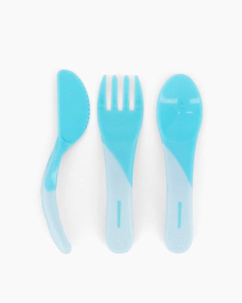Twistshake Couverts d'apprentissage Bleu