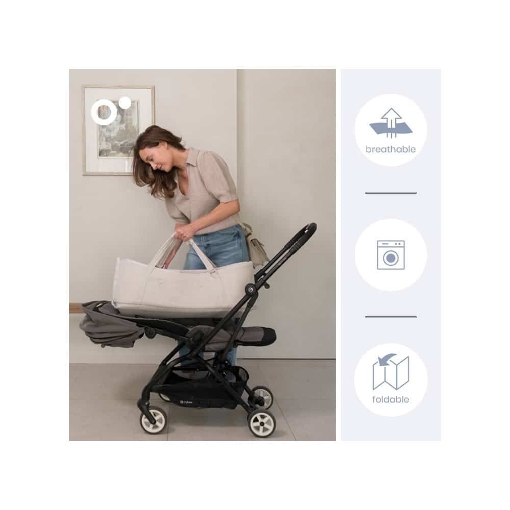 Doomoo Couffin Nest’n Go Gris – Image 3