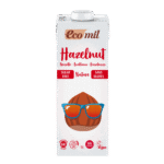Ecomil Boisson Noisettes Nature sans Sucres 1L