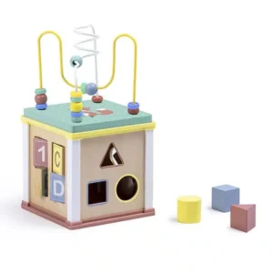 Eurekakids Cube multi-activités en bois 18 mois+