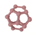 Eurekakids Jungle Silicone Ball Rose 0m+