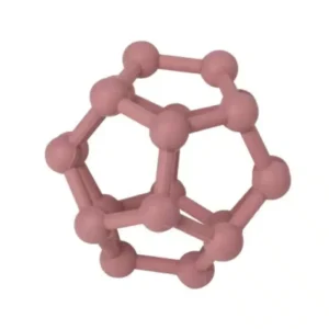 Eurekakids Jungle Silicone Ball Rose 0m+