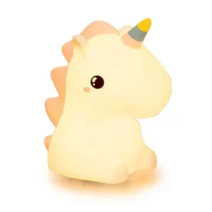 Eurekakids Lampe dinosaure en silicone pour chambre de bébé