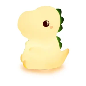 Eurekakids Lampe dinosaure en silicone pour chambre de bébé