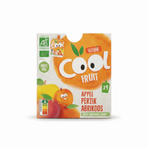 Vitabio Cool Fruits Pomme Peche Abricot 4x90g