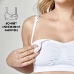 Medela Soutien-gorge de grossesse et d’allaitement Keep Cool Blanc S