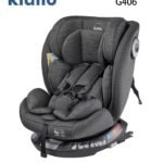 Kidilo Siège Auto Rotation 360° Isofix G406 (0-36 kg) Gris foncé