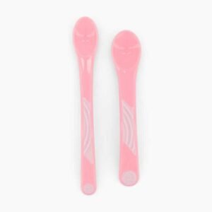 Twistshake Lot de 2 Cuillères d’apprentissage Rose