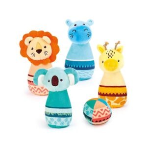 Ludi Jeu d'éveil Quilles Tissus