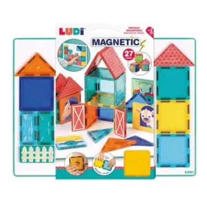 Ludi Panneau Magnétique 27 pièces 2ans+
