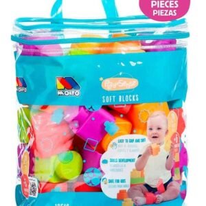 Molto Soft Blocks 24 pcs de blocs souples 6m+