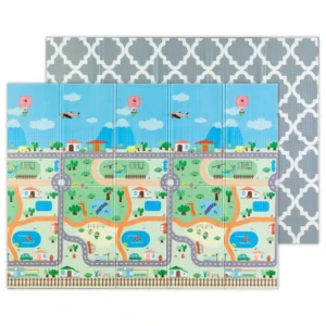 Molto Tapis de Jeu Réversible XXL en Mousse 150×200 cm 0M+