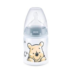 Nuk Biberon first choice+ Température control 150ml 0-6mois Winnie Gris