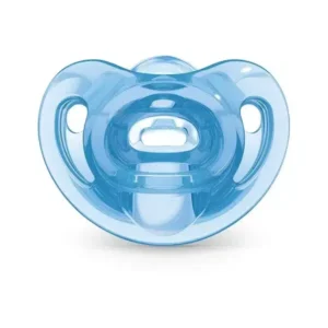 Nuk Sucette sensitive avec boite - Bleu  0-6 mois