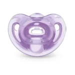 Nuk Sucette sensitive avec boite - Mauve 6-18 mois