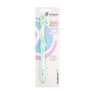 Miradent Brosse à dent Carebrush White Verte