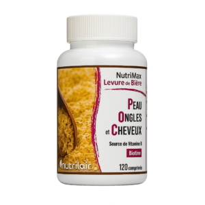Nutrimax Levure de Bière – 120 Comprimés