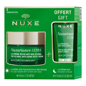 Nuxe Nuxuriance Ultra Kit Anti-Âge Crème Riche 50ml + Crème Nuit 15ml Offerte