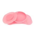 Twistshake Plateau Click-mat Mini & Assiette Rose
