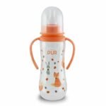 Pur Biberon avec poignée 250ml Chat – Orange