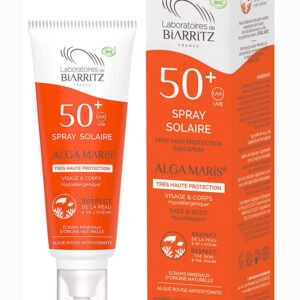 Spray Solaire SPF50+ Certifiée Bio 100ml - Laboratoires de Biarritz