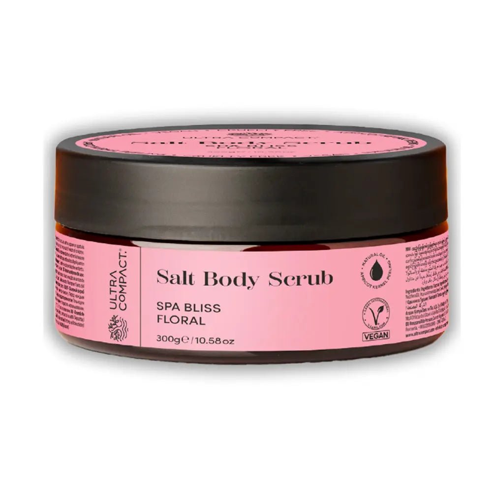 Ultra Compact Gommage Corporel au Sel 300g – Spa Bliss Floral