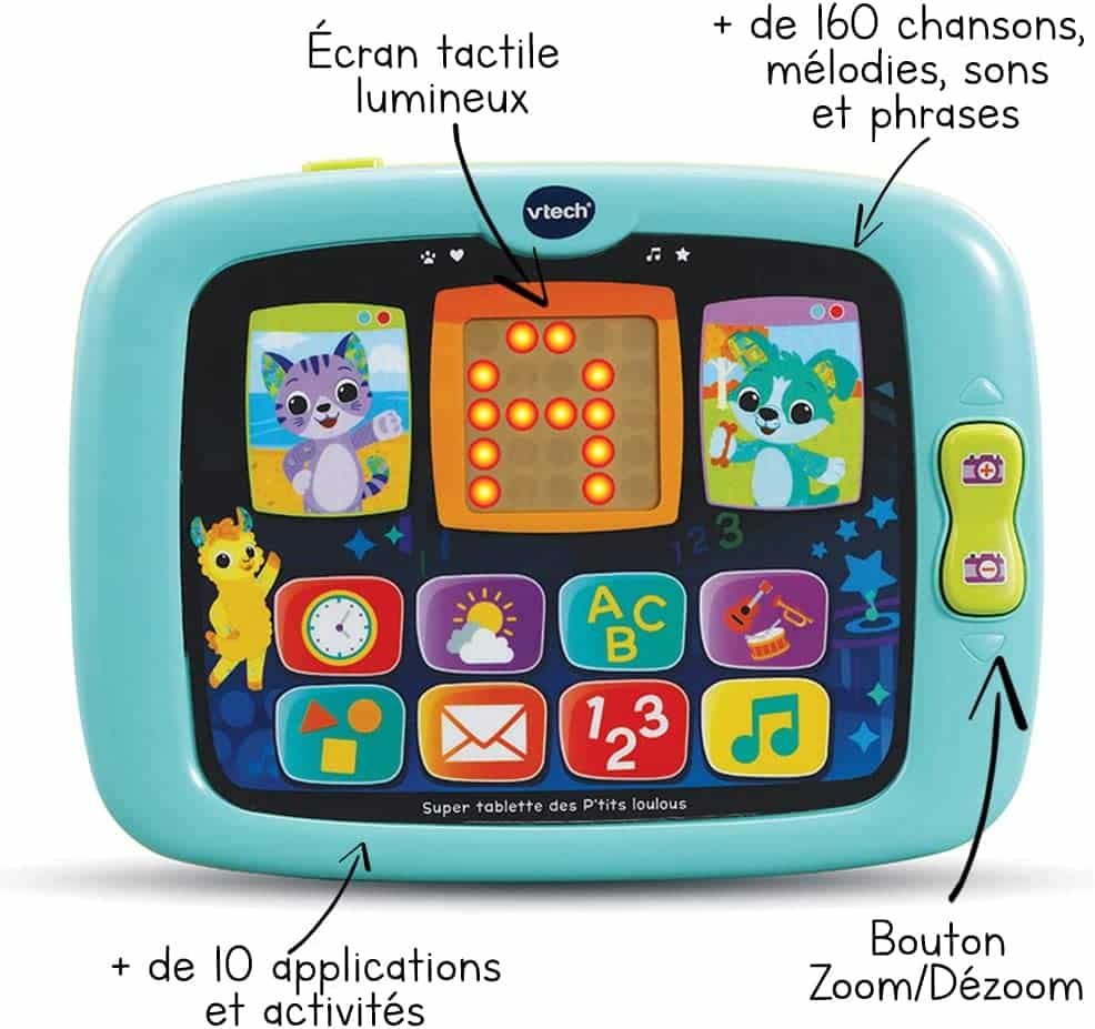 VTech Super Tablette Des P'tits Loulous 12mois+ – Image 2