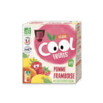 Vitabio Cool Fruits Pomme Framboise 4x90g