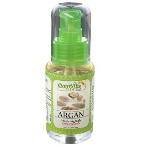 Santé Bio huile végétale d'argan 100% Naturelle - 50ml