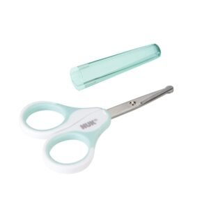 Nuk Ciseaux à Bout Rond avec Étui