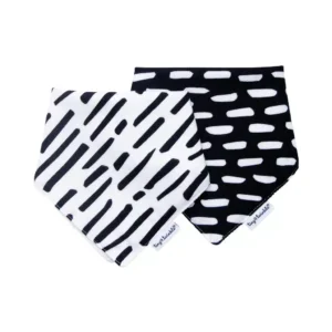 Tiny Twinkle Bavoir Bandana Black & White 3m+