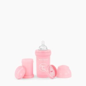 Twistshake Biberon anti-colique 180ml Rose