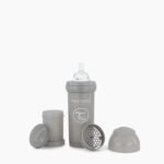 Twistshake Biberon anti-colique 260ml Gris