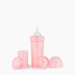 Twistshake Biberon anti-colique 260ml Rose
