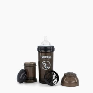 Twistshake Biberon anti-colique 260ml Noir