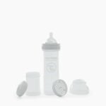 Twistshake Biberon anti-colique 330ml Blanc