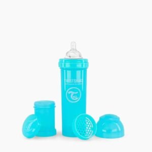 Twistshake Biberon anti-colique 330ml Bleu