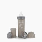 Twistshake Biberon anti-colique 330ml Gris