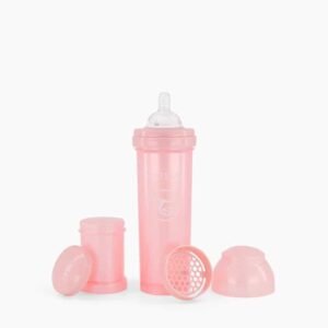 Twistshake Biberon anti-colique 330ml Rose