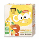 Vitabio Cool Fruits Banane Pomme et Acérola 4x90g
