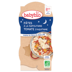 BabyBio Pâtes À La Napolitaine Tomate D’aquitaine 8mois+