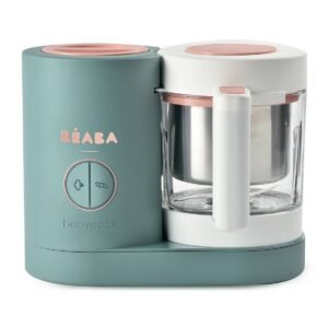 Retrouvez Beaba Robot Cuiseur Mixeur Babycook 4en1 Eucalyptus au meilleur prix chez Bebemaman.ma !Livraison à domicile partout au Maroc.