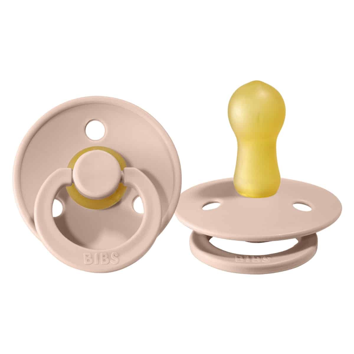 Bibs Lot de 2 Sucettes Glow Blush Vanilla 0-6 mois – Image 4