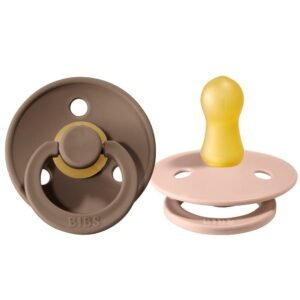 Bibs Lot de 2 Sucettes Woodchuck Blush 6-18 mois
