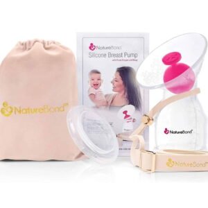 NatureBond Tire-lait manuel et Recueil lait nomade en silicone