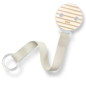 Nuk Attache-sucette tissu beige