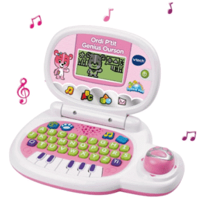 VTech Ordi P’tit Genius Ourson 2-5 ans Rose
