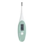 Prenez la température de bébé en toute sécurité avec le Beaba Thermomètre thermobip : embout souple, prise rapide, alarme sonore et précision garantie. Idéal dès la naissance.